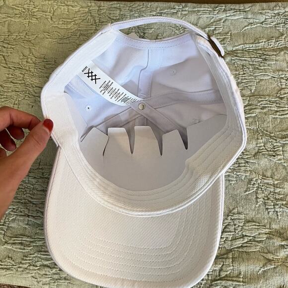 Rhone Everyday Hat Xox White and Gold Dad Hat - Picture 10 of 12